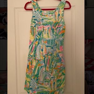 Lilly Pulitzer dress with open back size 8